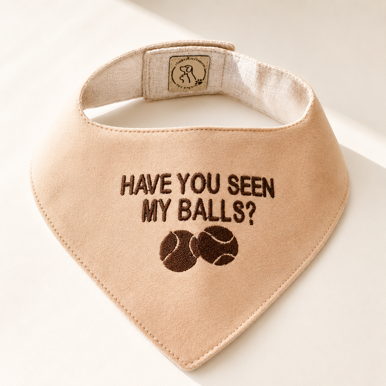"Have You Seen My Balls?" Pet Bandana
