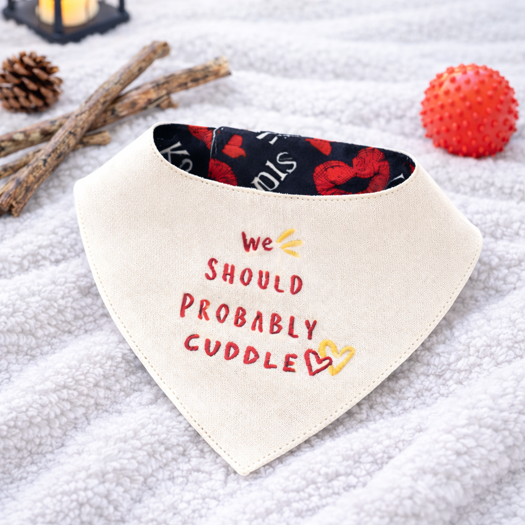 We Should Probably Cuddle Reversible Bandana