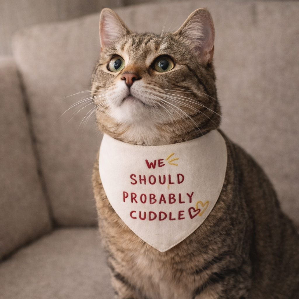We Should Probably Cuddle Reversible Bandana