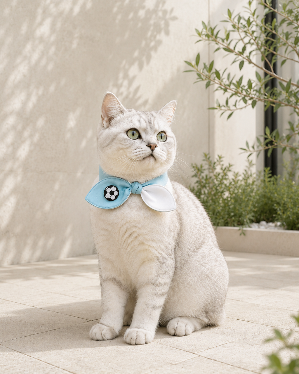 Football Bow Tie Collar