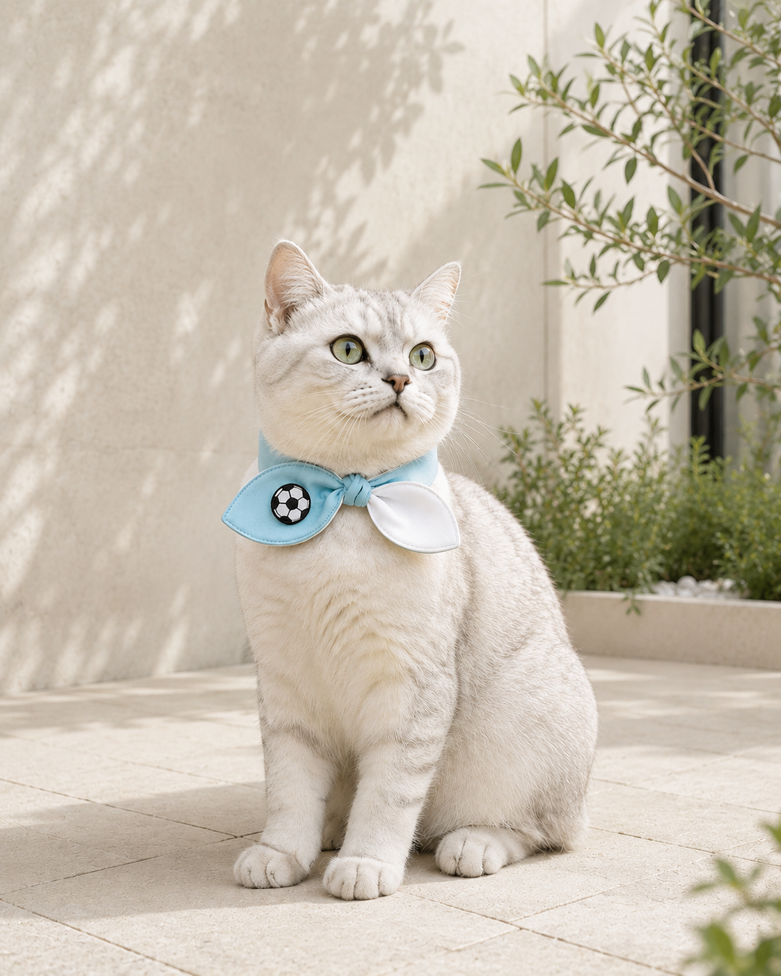 Football Bow Tie Collar