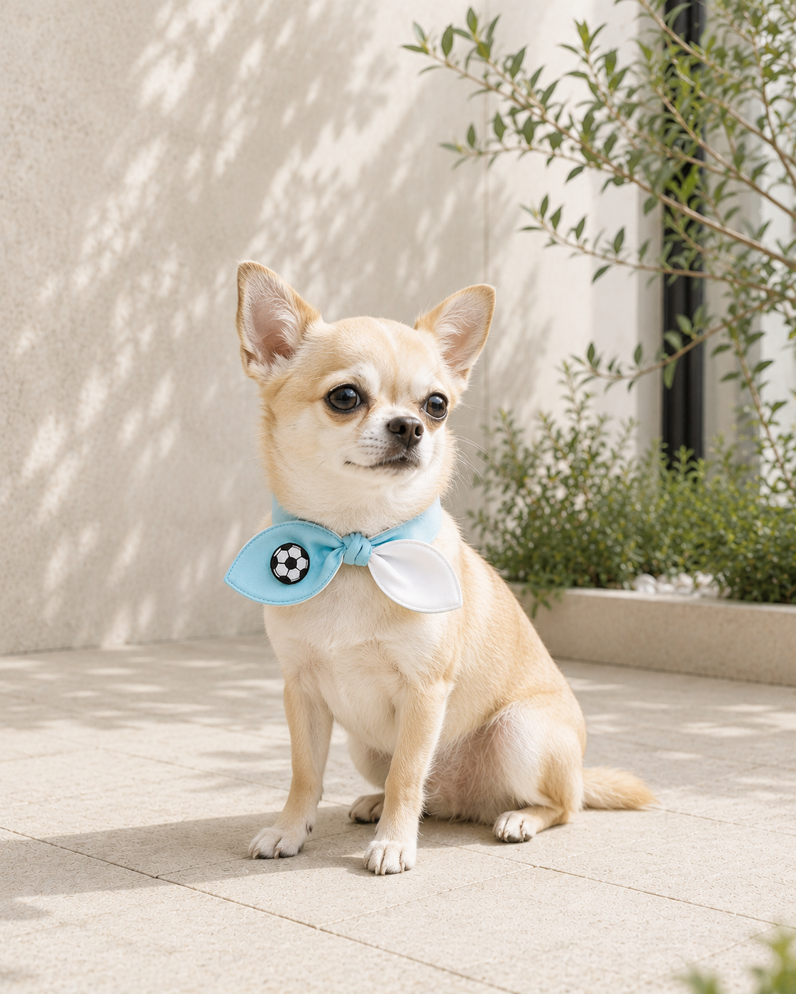 Football Bow Tie Collar